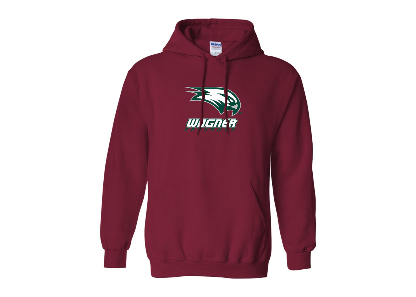Men's Wagner Seahawks Gildan  Heavy Blend Hooded Sweatshirt