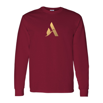 Men's Accor Golden Logo Gildan Heavy Cotton Long Sleeve T-Shirt