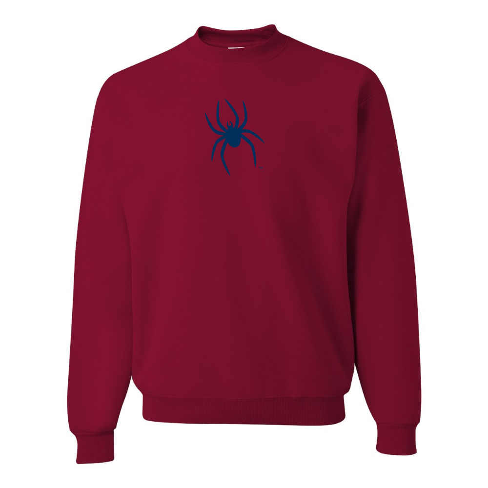 Men's Richmond Spiders Logo  JERZEES NuBlend Crewneck Sweatshirt
