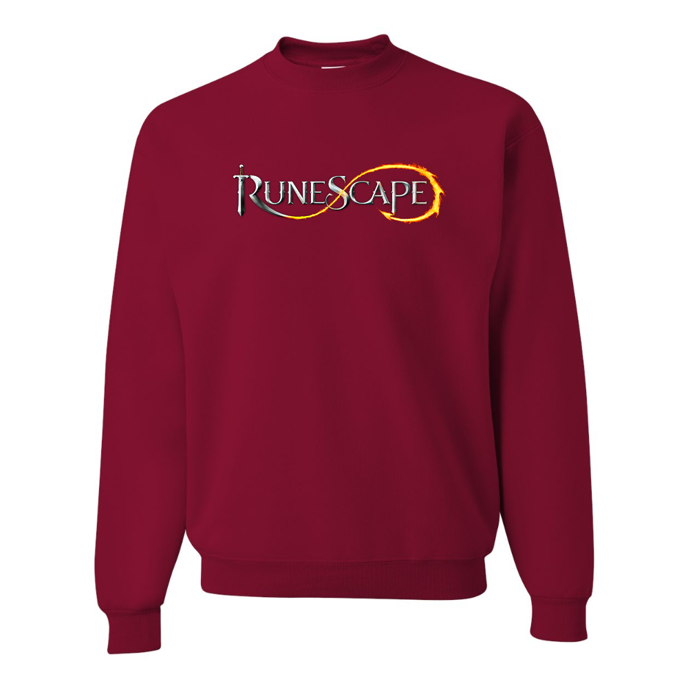 Men's Runescape Logo  JERZEES NuBlend Crewneck Sweatshirt