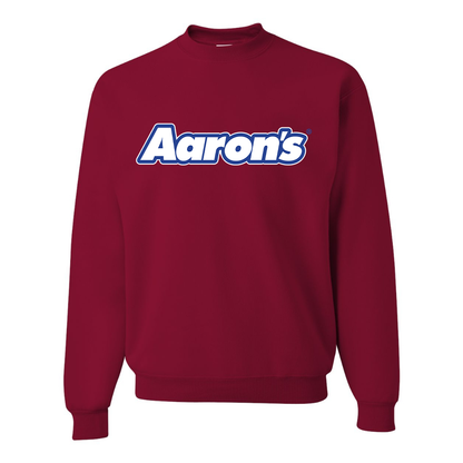 Men's Aaron_s Logo  JERZEES NuBlend Crewneck Sweatshirt