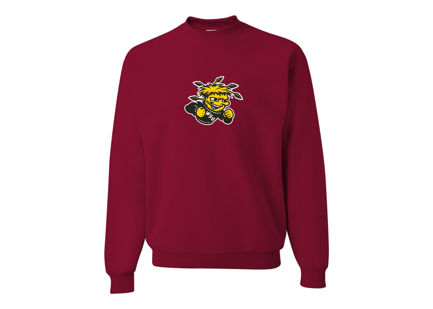 Men's Wichita State Shockers JERZEES NuBlend Crewneck Sweatshirt