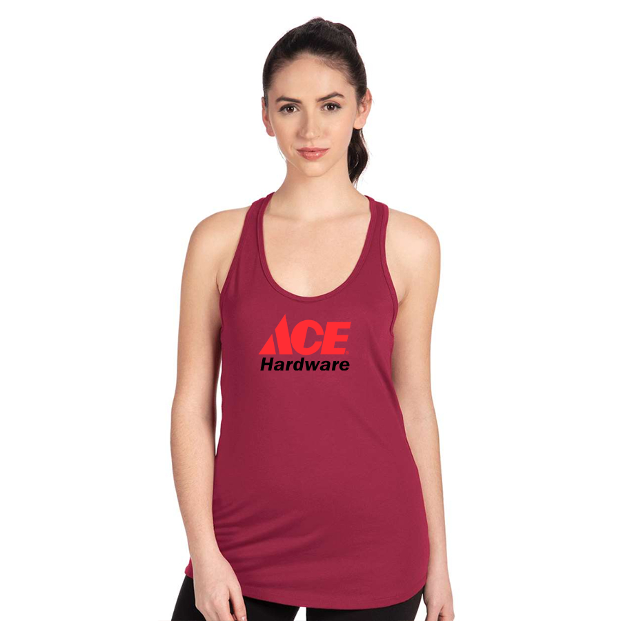 Women's ACE Hardware Logo Next Level Ideal Racerback Tank
