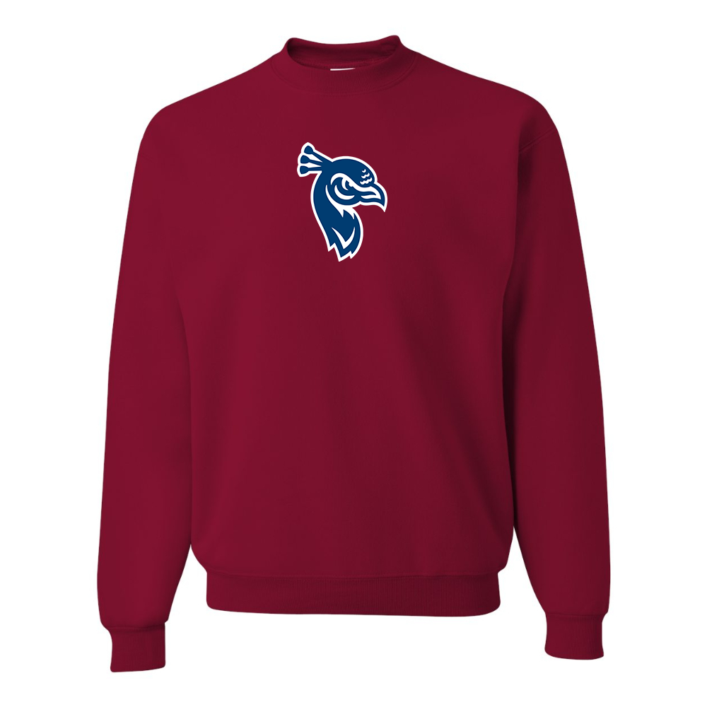 Men's Saint Peters Peacocks Logo JERZEES NuBlend Crewneck Sweatshirt