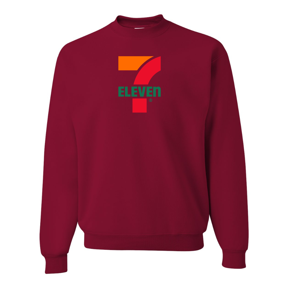 Men's 7 Eleven Logo  JERZEES NuBlend Crewneck Sweatshirt