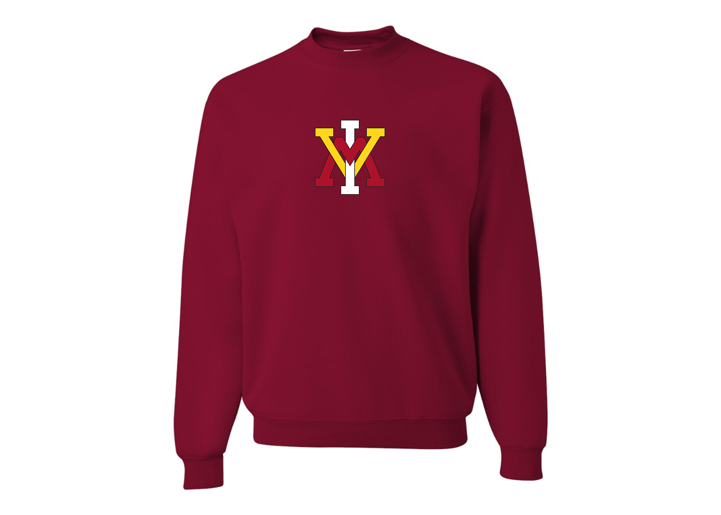 Men's VMI Keydets JERZEES NuBlend Crewneck Sweatshirt