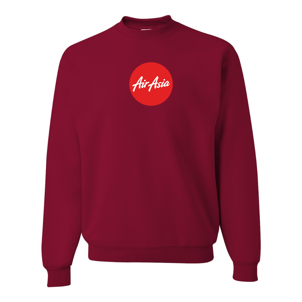 Men's Air Asia Logo  JERZEES NuBlend Crewneck Sweatshirt
