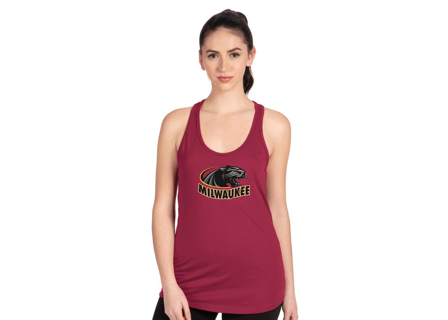 Women's Wisconsin Milwaukee Panthers Next Level Ideal Racerback Tank