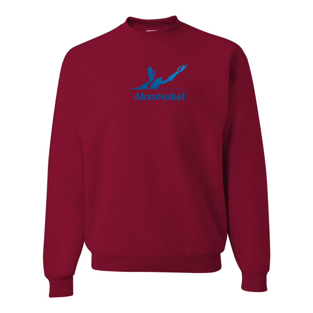 Men's AkzoNobel Logo JERZEES NuBlend Crewneck Sweatshirt