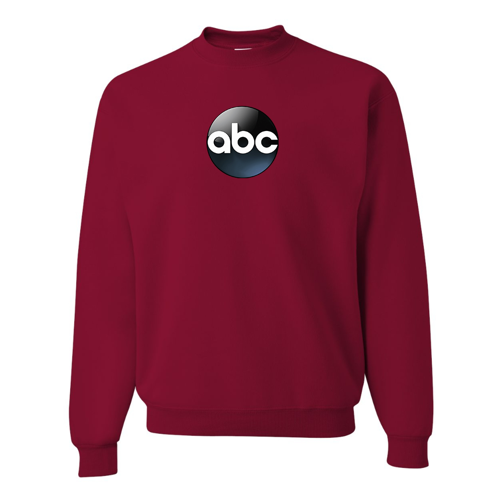 Men's Abc Logo  JERZEES NuBlend Crewneck Sweatshirt