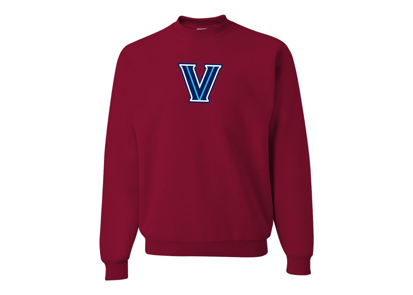 Men's Villanova Wildcats JERZEES NuBlend Crewneck Sweatshirt
