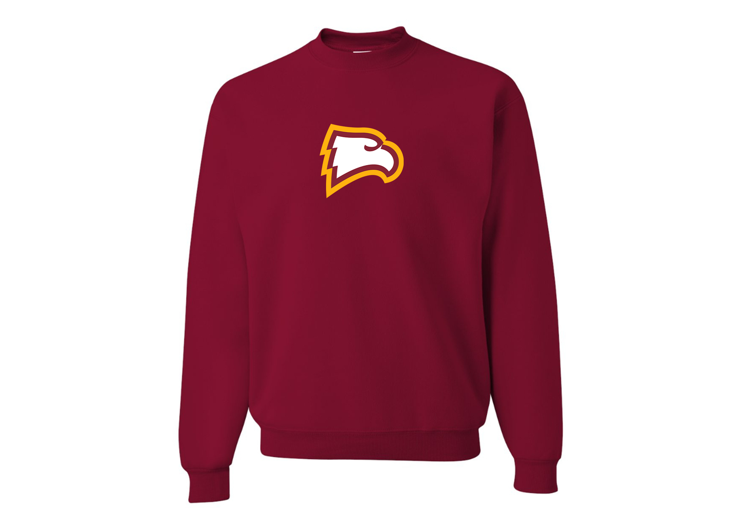 Men's Winthrop Eagles JERZEES NuBlend Crewneck Sweatshirt