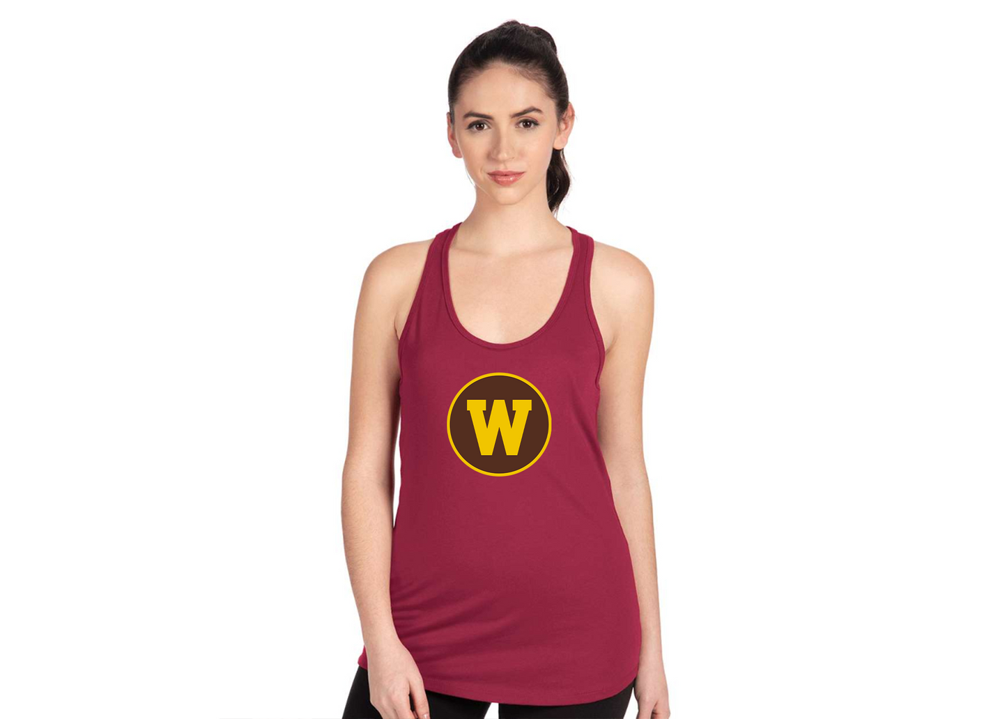 Women's Western Michigan Broncos Next Level Ideal Racerback Tank