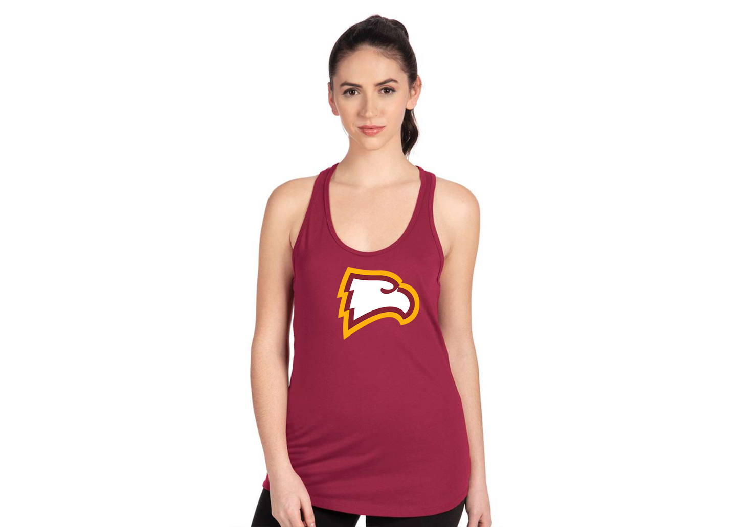 Women's Winthrop Eagles Next Level Ideal Racerback Tank