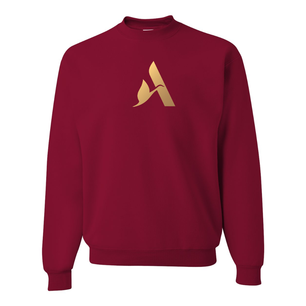 Men's Accor Golden Logo JERZEES NuBlend Crewneck Sweatshirt