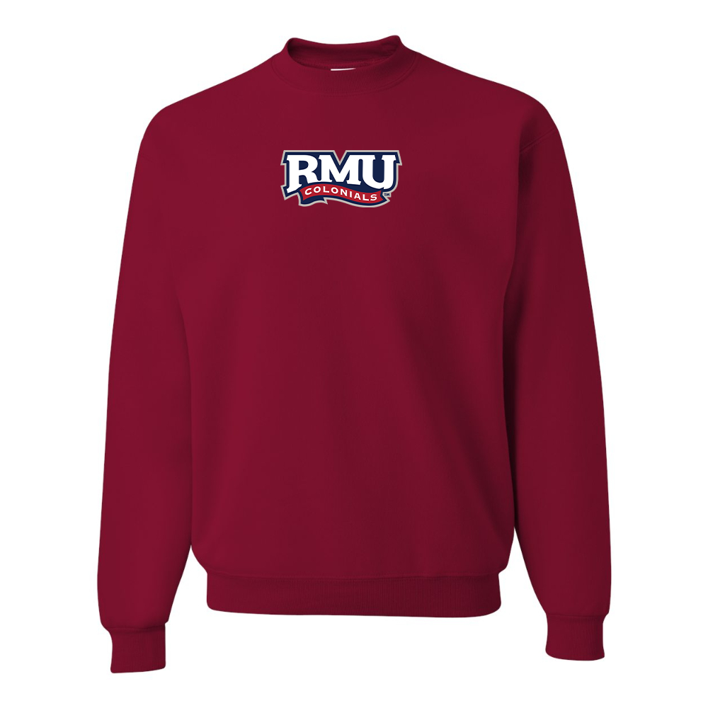 Men's Robert Morris Colonials Logo JERZEES NuBlend Crewneck Sweatshirt