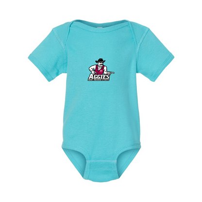 Aggies New Mexico State Logo  Rabbit Skins Infant Baby Rib Bodysuit