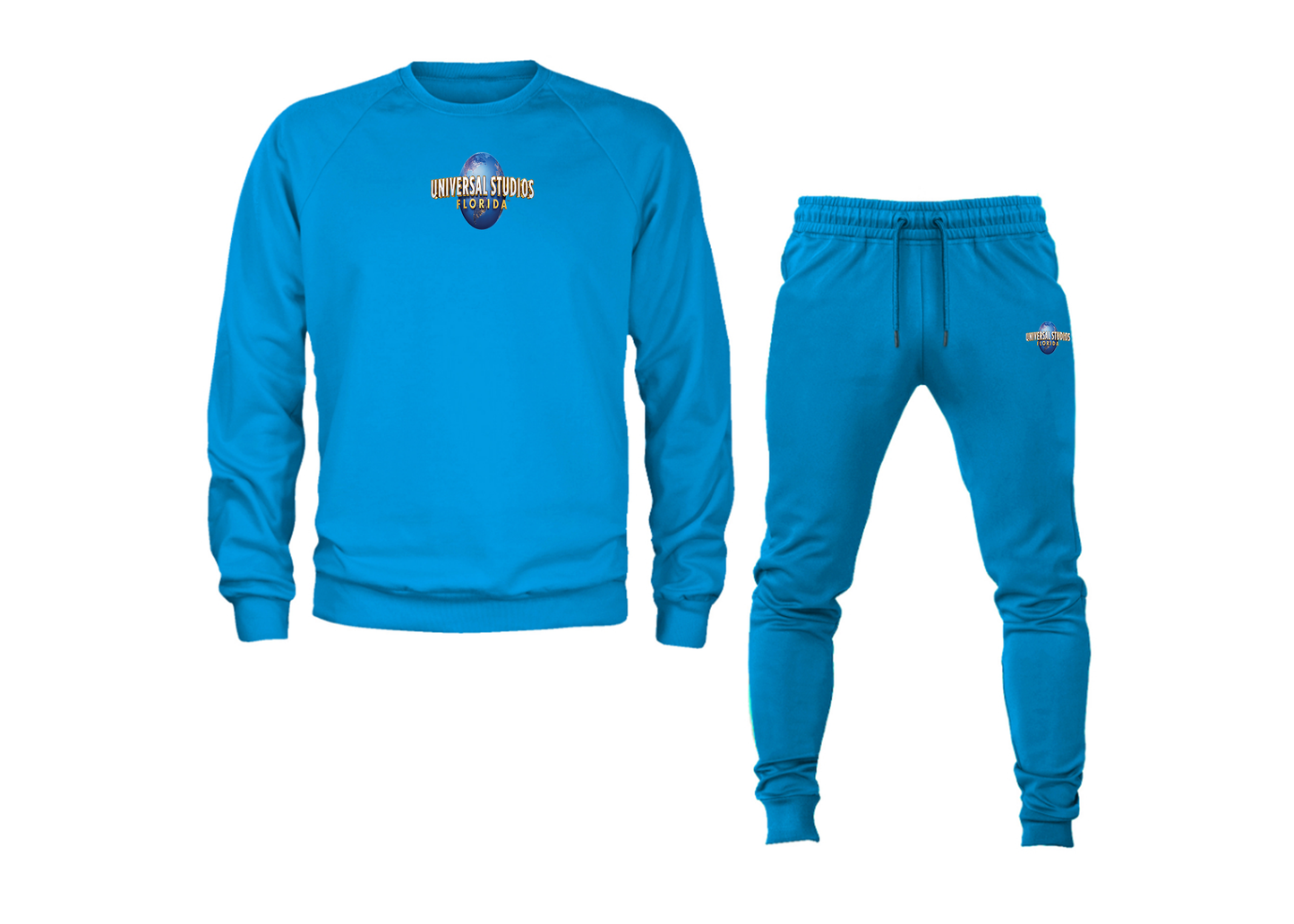 Men's Universal Studios Florida Crewneck Sweatshirt Joggers Suit