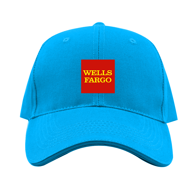 Wells Fargo Logo Dad Baseball Cap Hat
