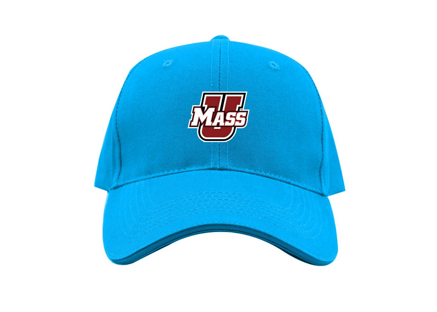 Massachusetts Minutemen Logo Dad Baseball Cap Hat
