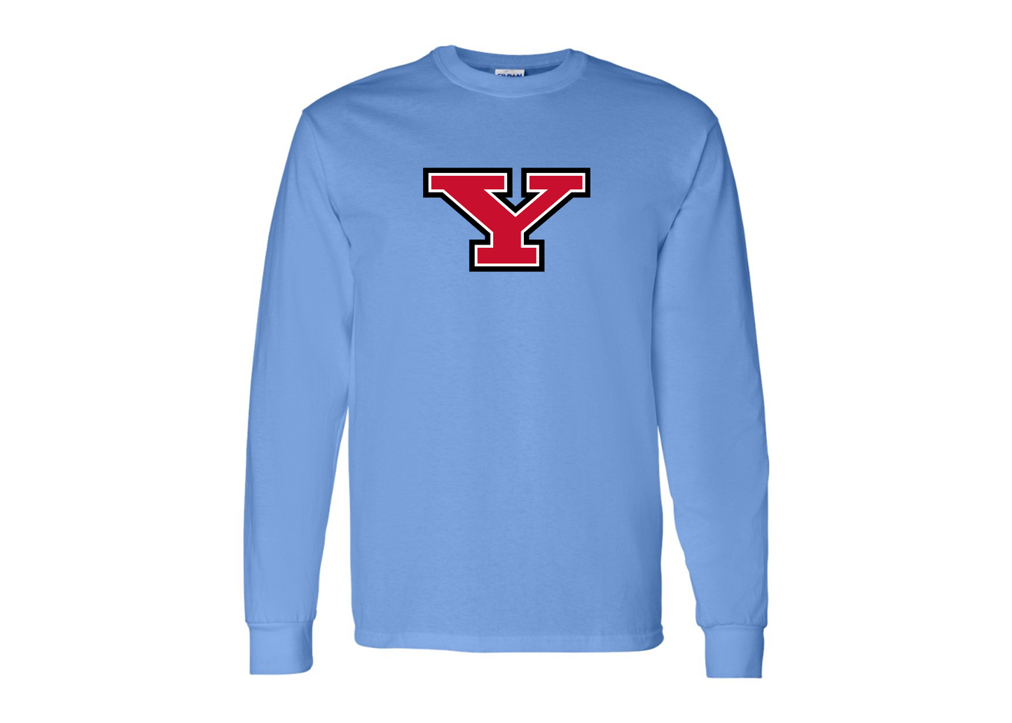 Men's Youngstown State Penguins Gildan Heavy Cotton Long Sleeve T-Shirt