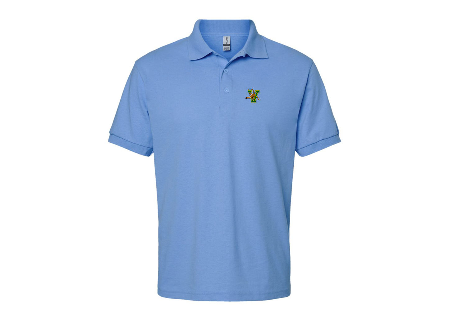Men's Vermont Catamounts Gildan Dry Blend Jersey Polo