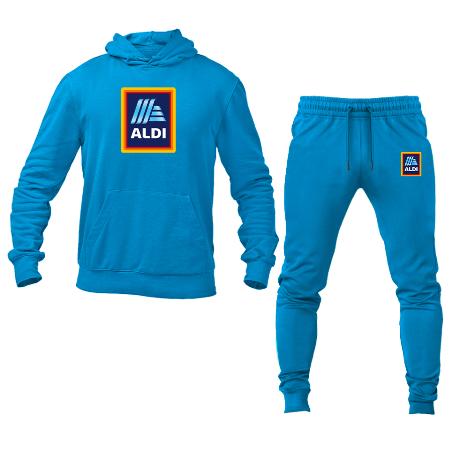 Men's Aldi Logo Hoodie Joggers Set
