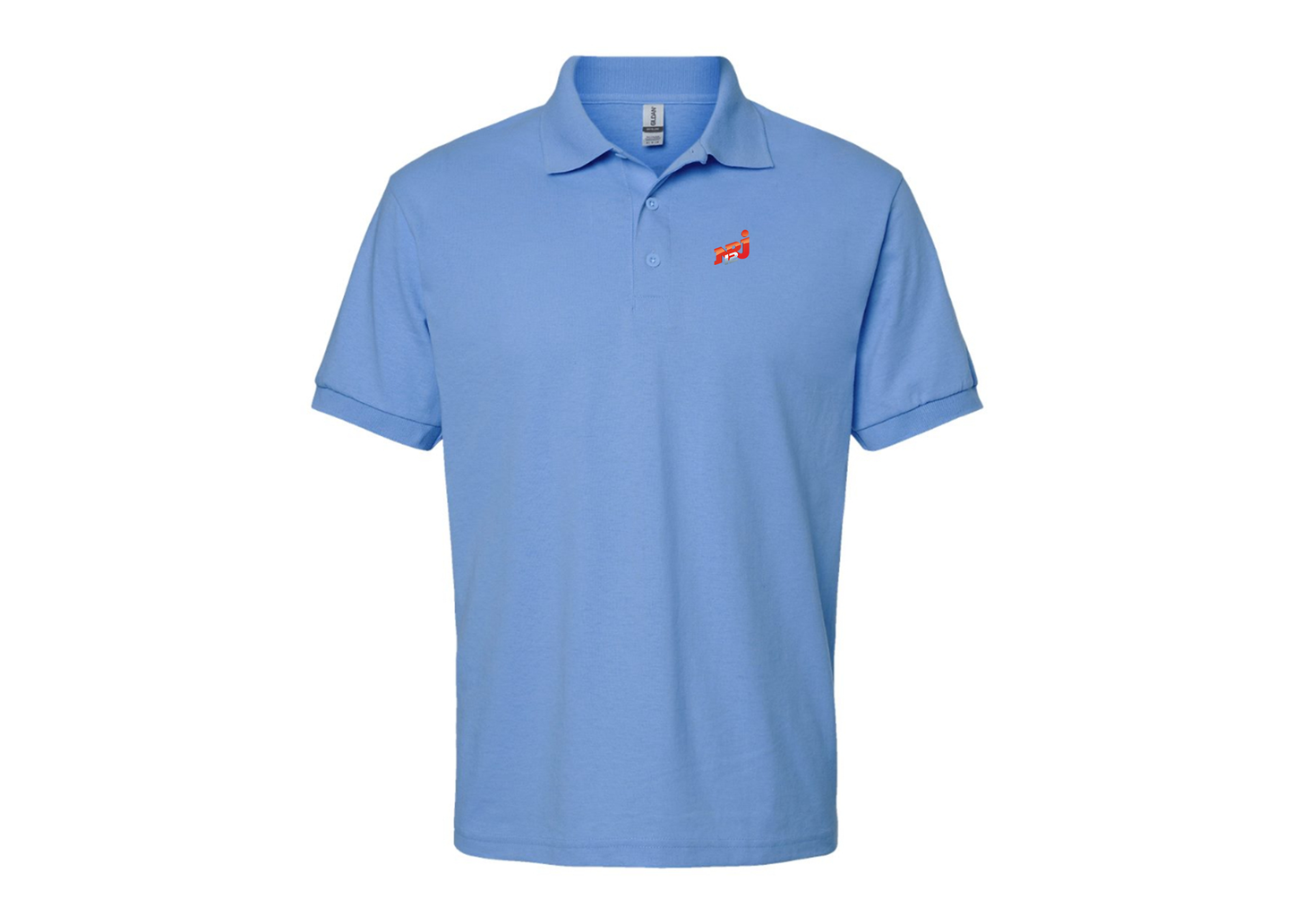 Men's NRJ 12 Logo Gildan Dry Blend Jersey Polo