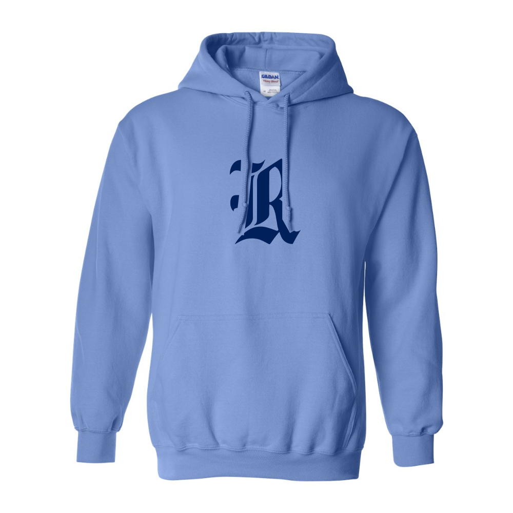 Men's Rice Owls Logo Gildan  Heavy Blend Hooded Sweatshirt