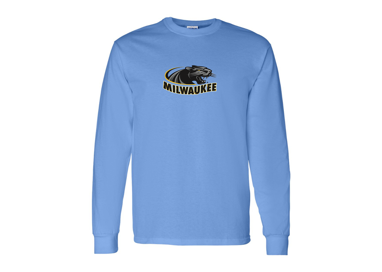 Men's Wisconsin Milwaukee Panthers Gildan Heavy Cotton Long Sleeve T-Shirt
