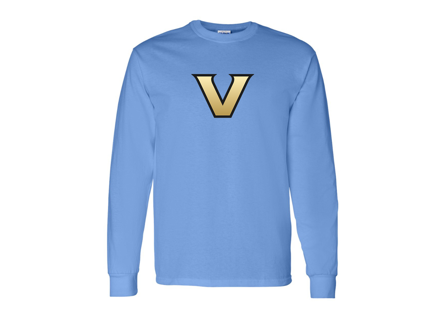 Men's Vanderbilt Commodores Gildan Heavy Cotton Long Sleeve T-Shirt