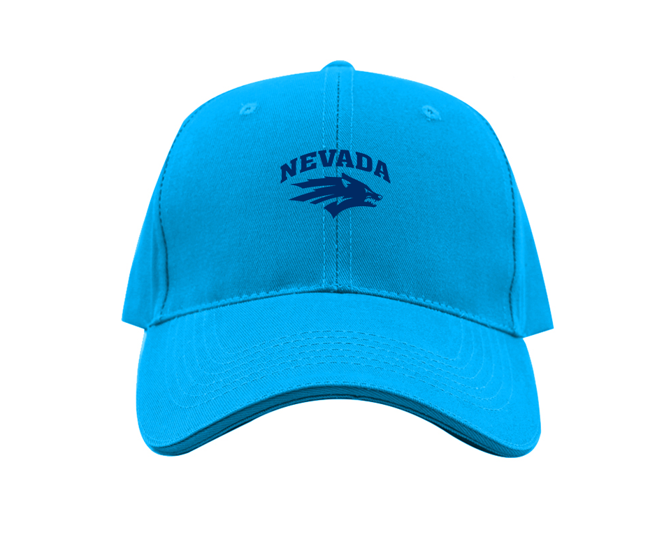 Nevada Wolf Pack Logo Dad Baseball Cap Hat