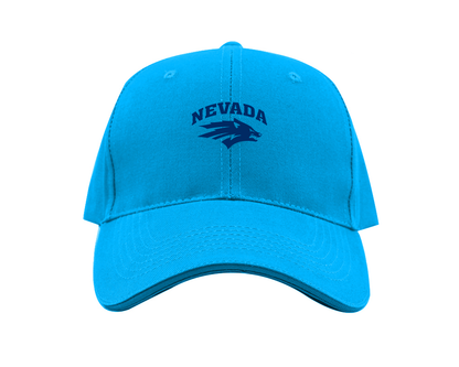 Nevada Wolf Pack Logo Dad Baseball Cap Hat