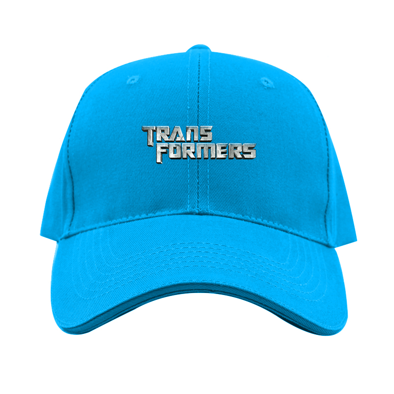 Transformers Logo Dad Baseball Cap
