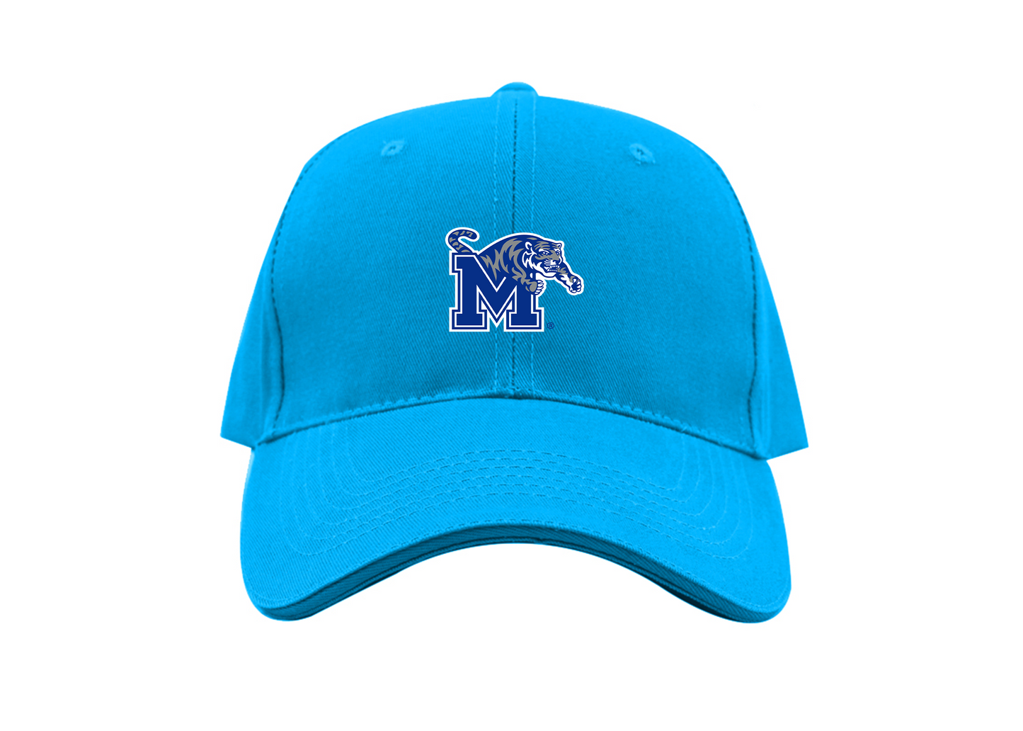 Memphis Tigers Logo Dad Baseball Cap Hat