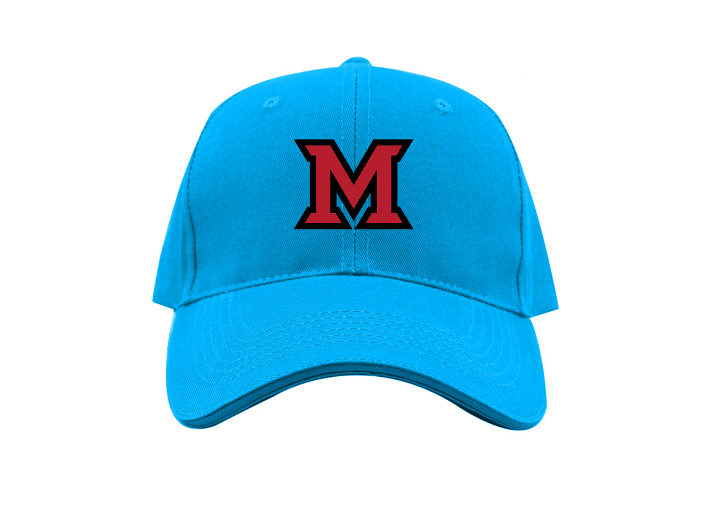 Miami Ohio RedHawks Logo Dad Baseball Cap Hat
