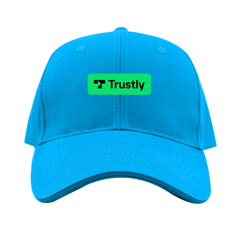 Trustly Horizontal Logo Dad Baseball Cap Hat