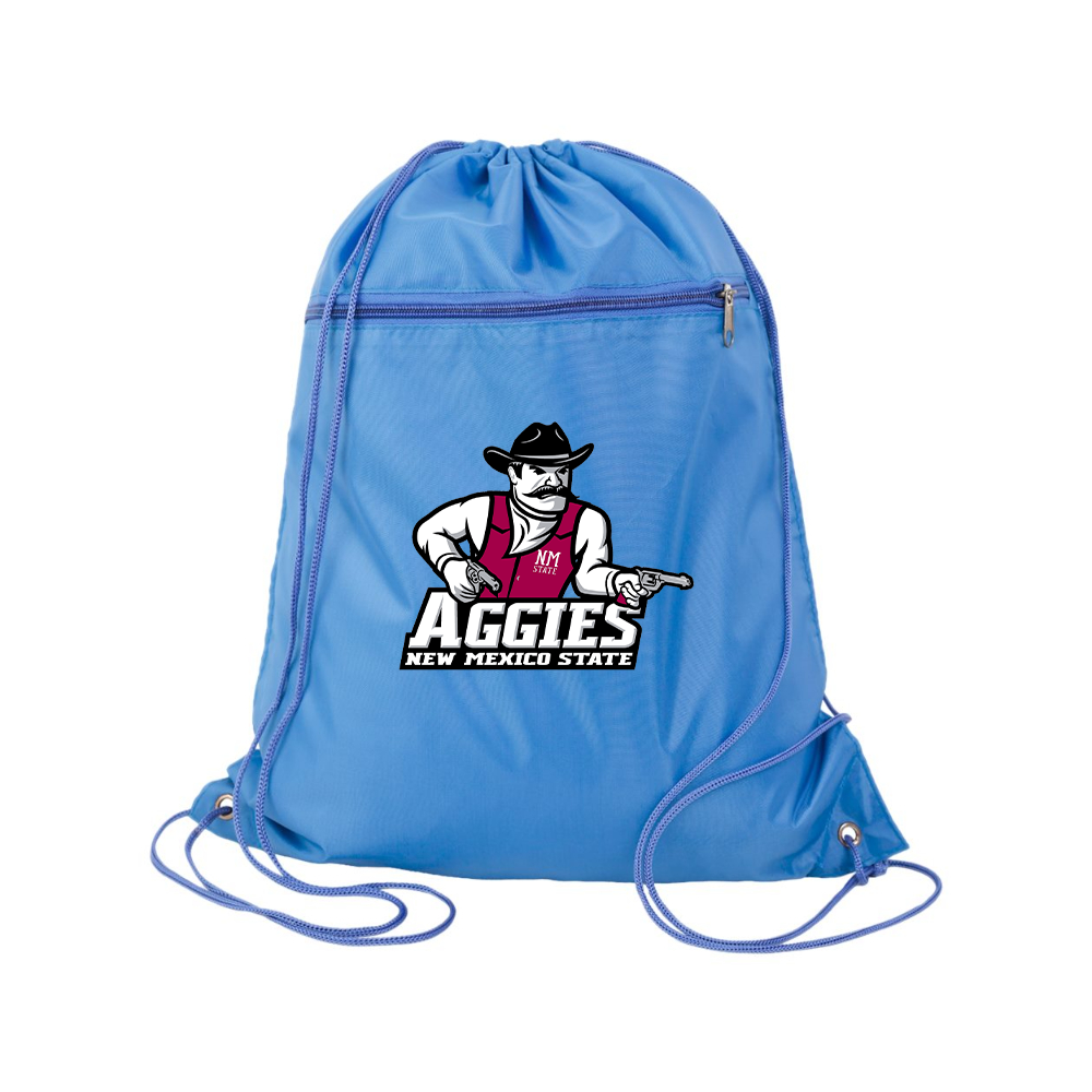 Aggies New Mexico State Logo Q-Tees - Polyester Cinchpack