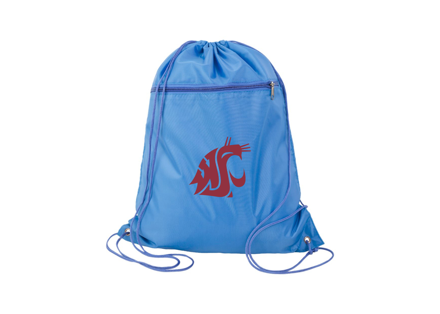 Washington State Cougars Q-Tees - Polyester Cinchpack