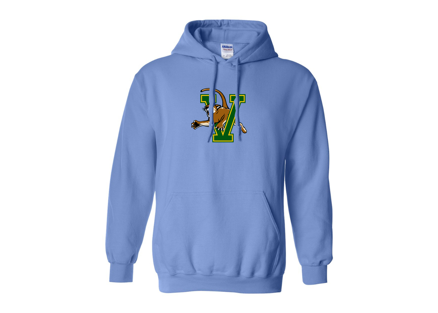 Men's Vermont Catamounts Gildan  Heavy Blend Hooded Sweatshirt