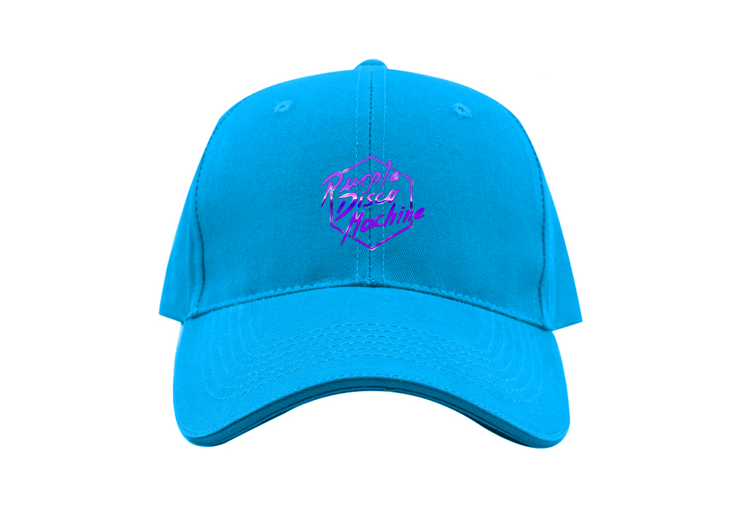Purple Disco Machine Dad Baseball Cap Hat