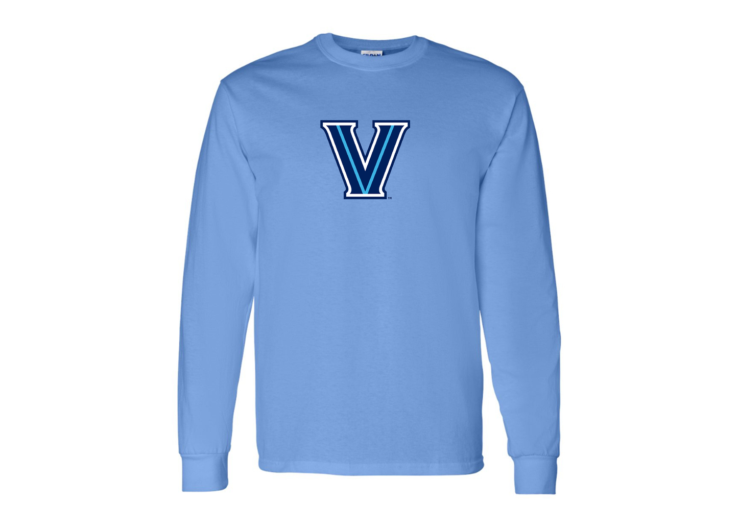 Men's Villanova Wildcats Gildan Heavy Cotton Long Sleeve T-Shirt