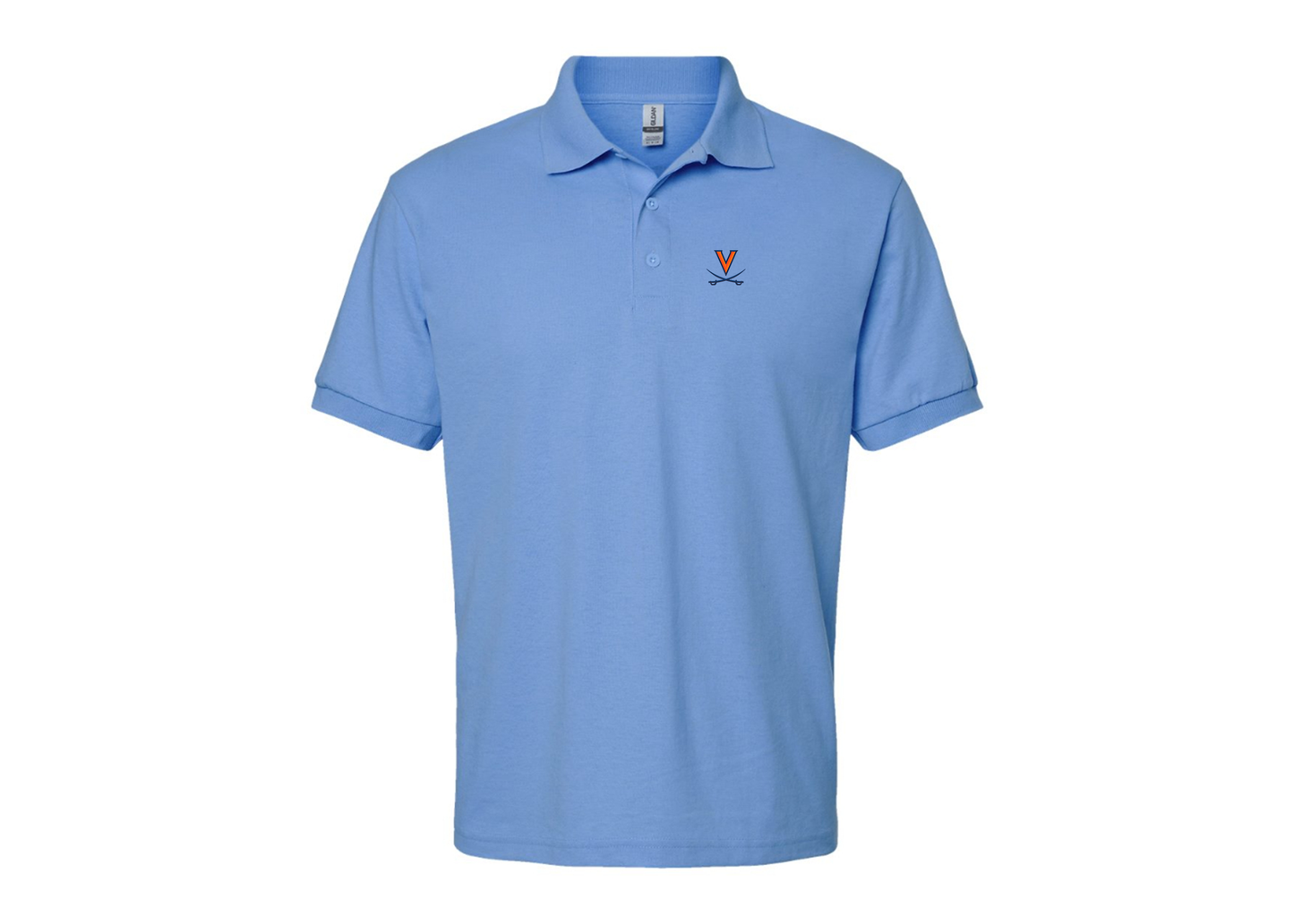 Men's Virginia Cavaliers Gildan Dry Blend Jersey Polo