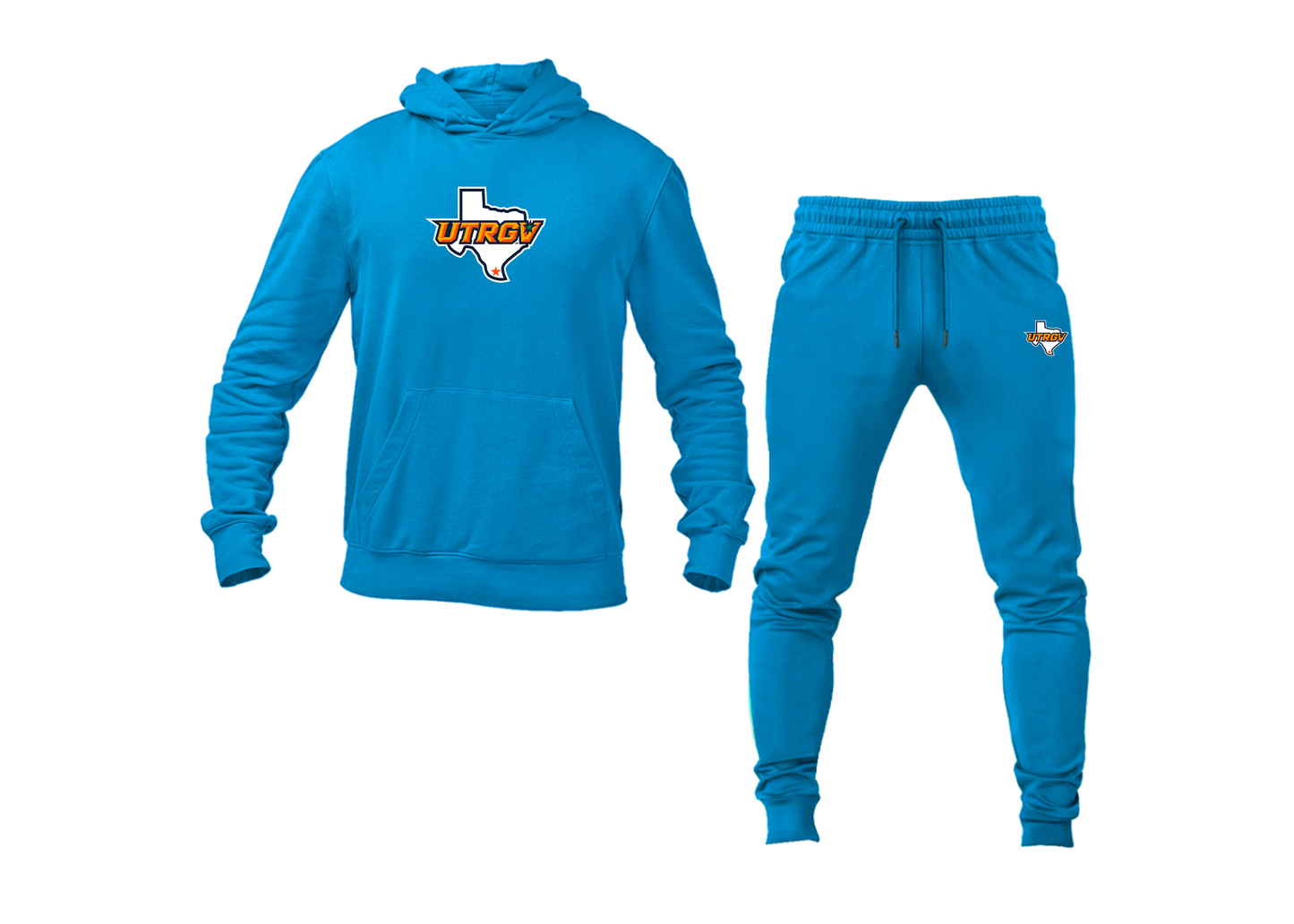 Men's UTRGV Vaqueros Hoodie Joggers Set