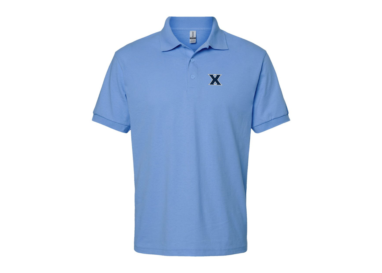 Men's Xavier Musketeers Gildan Dry Blend Jersey Polo
