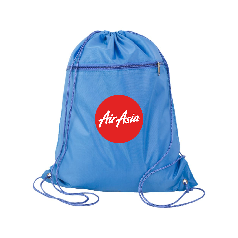 Air Asia Logo Q-Tees - Polyester Cinchpack