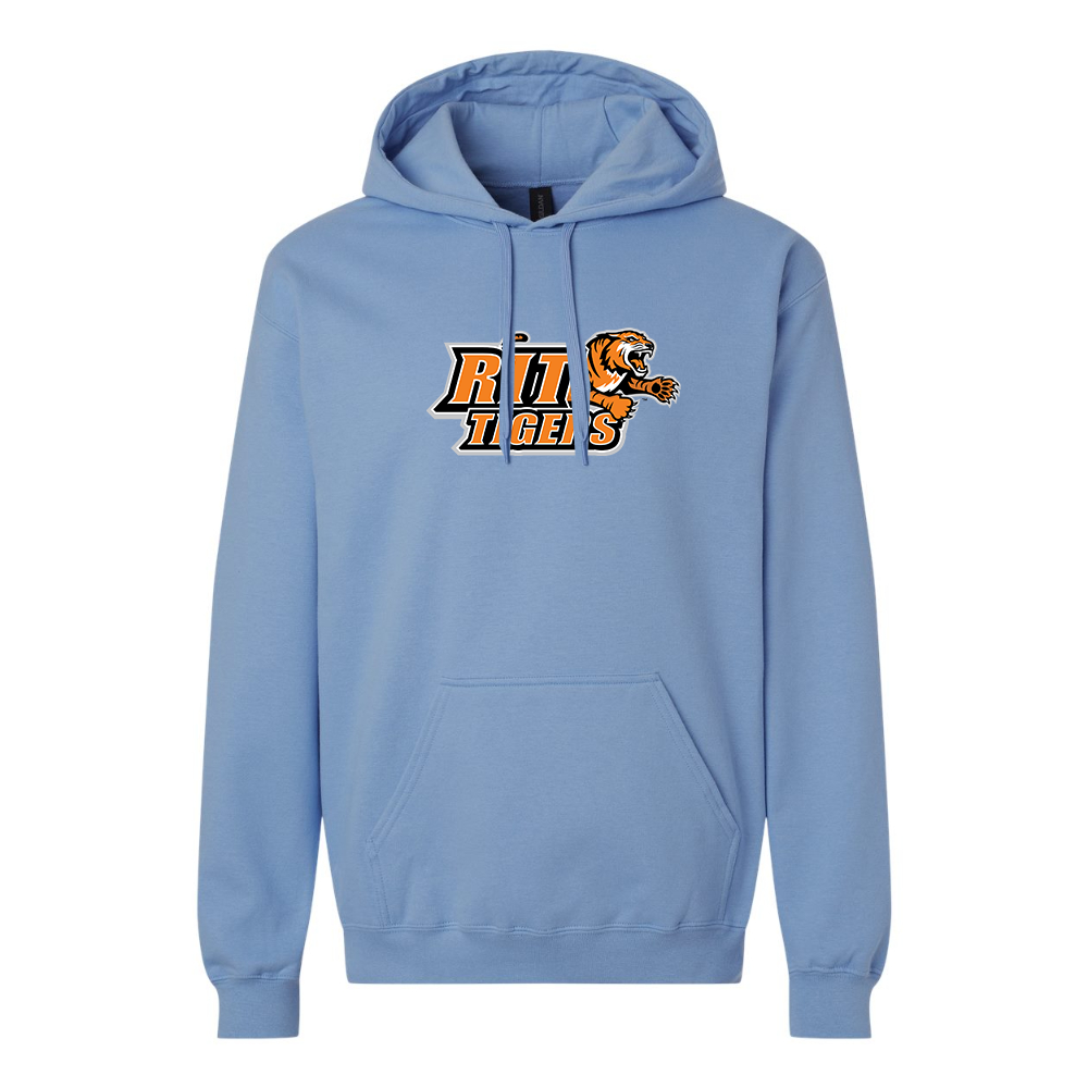 Men's RIT Tigers Logo Softstyle Midweight Hooded Sweatshirt