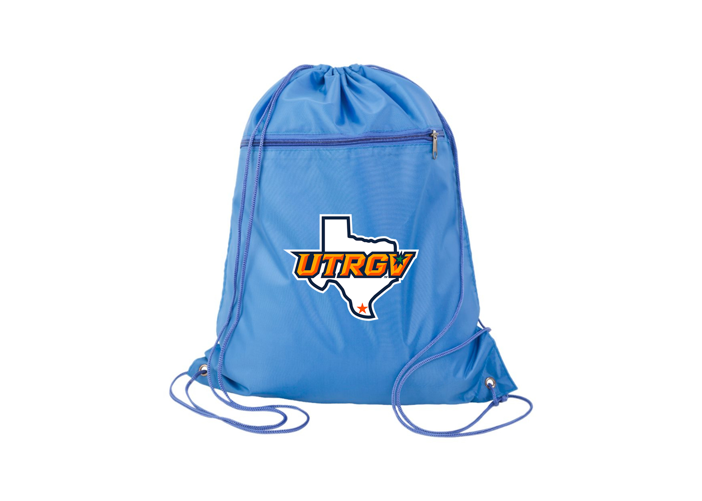 UTRGV Vaqueros Q-Tees - Polyester Cinchpack