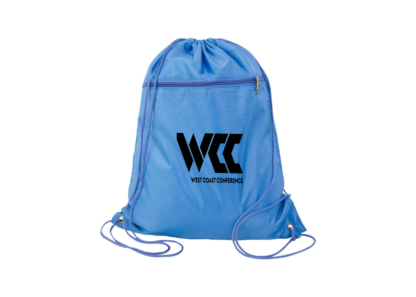West Coast Conference Q-Tees - Polyester Cinchpack