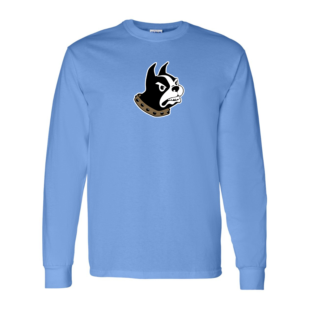 Men's Wofford Terriers Gildan Heavy Cotton Long Sleeve T-Shirt